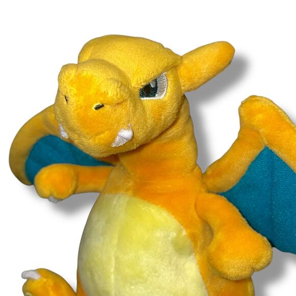 Pokemon Plush Charizard Stuffed Animal Dragon Fire Flying Nursery Bedroom 6" Toy - Picture 3 of 10